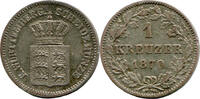 Württemberg, 1 Kreuzer Karl, 1864-1891, -