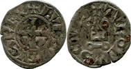 Frankreich, Denar Ludwig VIII., 1223-26, Ludwig IX., 1226-70, oder Ludwig X.,1314-16, -