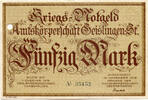 Württemberg, 50 Mark Geislingen an der Steige - Amtskörperschaft, -