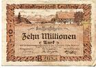 Württemberg, 10 Mio. Mark Leutkirch - Amtskörperschaft, -