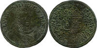 Rechenpfennig auf Ludwig XIII. v. Frankreich  Nürnberg, Mathäus Lauffer (Meister 1612, gestorben 1634), korrodiert, ss
