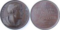 Æ-Medaille v. Raymond Gayrard (1777-1858), Abaelard, Pierre (1079-1142): -