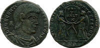 Römische Kaiserzeit, Decentius, 350-353: 2 Victorien Maiorina, Trier 352, ss-vz