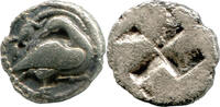 Eion - Makedonien, Trihemiobol Gans u. Salamander, -