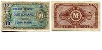 Alliierte Militärbehörde, 10 Mark UdSSR-Druck, -