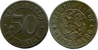 Baden, 50 Pf Heidelberg - Stadt, -