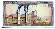 Libanon, 10 Livres Geldschein, Banknote, -