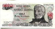 Argentinien, 10 Pesos Argentinos Geldschein, Banknote, -