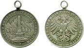 Medaille 1902 Wien - Österreich, 1. Tiroler Andreas-Hofer-Verein: Errichtung Gefallenendenkmal Originalöse mit Ring, vz