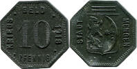 Württemberg, 10 Pf Mengen - Stadt, -