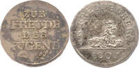Löwenstein-Wertheim-Virneberg / Freudenberg, Denkgroschen Johann Carl Ludwig & Friedrich Carl gemeinsam, 1796-1806,
