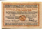 Schwäbisch Gmünd, 1 Pfennig Gold Arbeitgeber-Verband d. Edel- u. Unedelmetall-Industrie, -