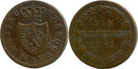 Nassau, 1 Kreuzer Adolf, 1839-1866, -