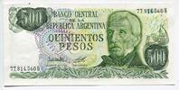 Argentinien, 500 Pesos (1977-78), Geldschein, Banknote, UNC 1,20 EUR  zzgl. 6,00 EUR Versand
