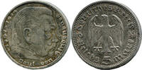 Deutsches Reich - Drittes Reich, 5 Reichsmark 1935 A, Hindenburg ohne Ha... 14,00 EUR  zzgl. 6,00 EUR Versand
