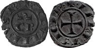 Sizilien - Staufer, Denar, Messina, Konrad II. (Konradin), 1254-1258,