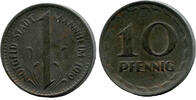 Baden, 10 Pfennig 1919, Mannheim - Stadt, ss 1,50 EUR  zzgl. 6,00 EUR Versand