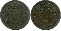 Württemberg, 50 Pf 1917, Aalen - Stadt, ss 14,00 EUR  zzgl. 6,00 EUR Versand