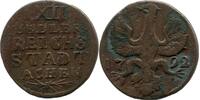 Aachen - Stadt, XII Heller 1792, Rv Belag, s-ss 10,00 EUR  zzgl. 6,00 EUR Versand
