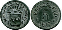 Bayern, 5 Pfennig 1917, Gerolzhofen - Stadt, ss 5,00 EUR  zzgl. 6,00 EUR Versand