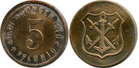Rheinprovinz, 5 Pfennig 1919, Solingen - Gemeinden, Av Stbr., Kr., ss 2,00 EUR  zzgl. 6,00 EUR Versand