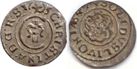 Riga unter schwedischer Besatzung, Solidus Christina, 1632-1644-1654, † 1689,
