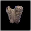 Ancient art  Pre-Columbian large stone figural amulet of the maize God