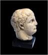 Ancient art  High quality Early Roman marble head of a patricier, 1st. cent. AD