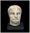 Ancient art  High quality Early Roman marble head of a patricier, 1st. cent. AD