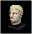 Ancient art  High quality Early Roman marble head of a patricier, 1st. cent. AD