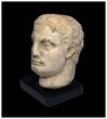 Ancient art  High quality Early Roman marble head of a patricier, 1st. cent. AD