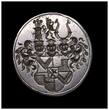 Medieval & later artifacts  Massive early Heraldic iron seal, Middle European, 17th. century