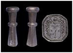 Medieval & later artifacts  Massive early Heraldic iron seal, Middle European, 16th.-17th. century