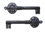 Medieval & later artifacts  High quality Renaissance Iron key, Venetian type, 15th. cent. AD