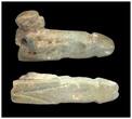 Ancient art  Ithyphallic dwarf faience figure Egypt, Late Period 664 to 332 BC