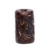 Ancient art  Finely engraved Assyrian red stone cylinder seal, late 2nd. mill. BC