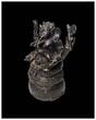 Medieval & later artifacts  Attractive bronze figure of Ganesha, South India, 17th.-18th. century
