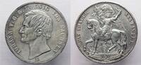 Modern coins German States, Sachsen, Saxony 1 Friedenstaler 1871 Gem EF! -
