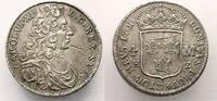 Modern coins Sweden / Sverige: Karl XII. 1697?1718. AR 4 Mark Stockholm mint. Dated 1700 -