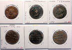 Modern coins Vatican / Papal States: Fermo. 5 Baiocchi 1797 and 2 1/2 Baiocchi 1796,1797 (3) -