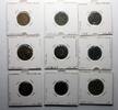 Modern coins Vatican / PaPal States: Gubbio, coll. of 9 better Quattrino coins 1655-1769 (9) -