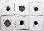 Medieval & later coins Italian States: Lot of 6 late Medieval silver coins from Milano 1395-1598 (6) -