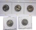 Modern coins Vatican city / Papal state: Coll. of 1 Lire coins 1929-1950, 12 pcs. in UNC-BU! -