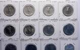 Modern coins Vatican city / Papal state: Coll. of 2 Lire coins 1929-1950, 12 pcs. in UNC-BU! -