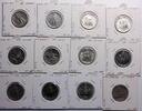 Modern coins Vatican city / Papal state: Coll. of 12 50 cent. coins 1929-1942, 12 pcs. in EF-BU! -