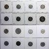 Modern coins Italy / Papal States: Vatican city Rome Mint, lot of 8 silver 5 to 10 Soldi coins, 1867-1868 -