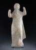 Ancient art Rare large terracotta figure of a lady, Greek, Italy, ca. 4th. cent. -