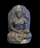 Asian art cent Seated stone Figure of a female Bodhisattva, Java, 9th-10th. .