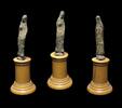 Ancient art Attractive Greek Umbria mounted votive bronze figure of godess -