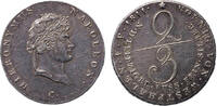 Medieval & later coins German States: Westfalen, 2/3 Taler 1811 C Hieronymus Napoleon 1807-1813 -